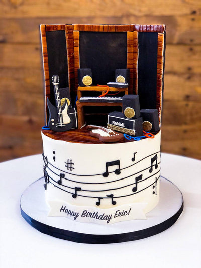 Music Studio Cake - Sweet E's Bake Shop