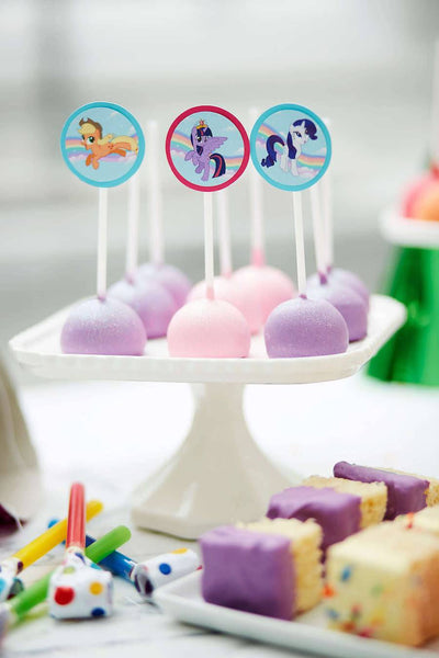 My Little Pony Cake Pops - Sweet E's Bake Shop
