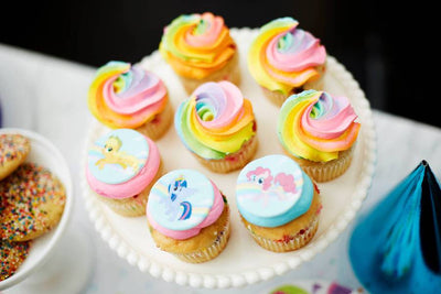 My Little Pony Rainbow Cupcakes - Sweet E's Bake Shop