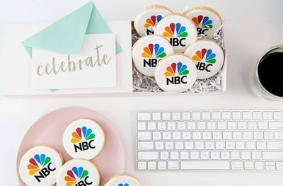 NBC Logo Cookie Gift Box - Sweet E's Bake Shop