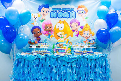 Noah's Bubble Guppies 3rd Birthday - Sweet E's Bake Shop