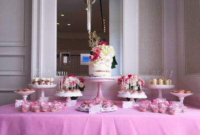 Oh Baby Dessert Table 1 - Sweet E's Bake Shop