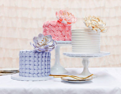 Petal Rose Ruffle Cake - Sweet E's Bake Shop