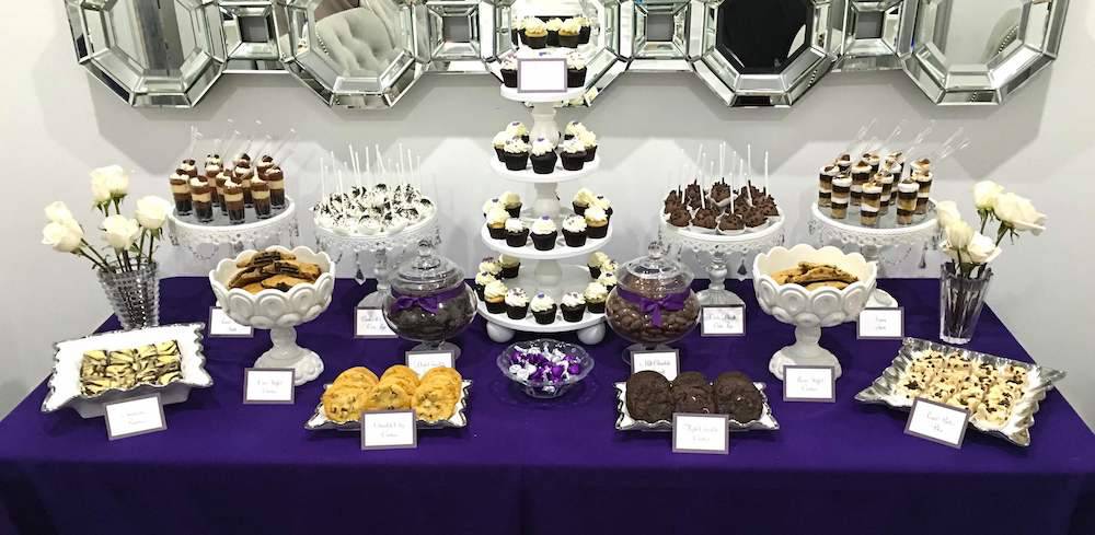 Purple Dessert Bar - Sweet E's Bake Shop