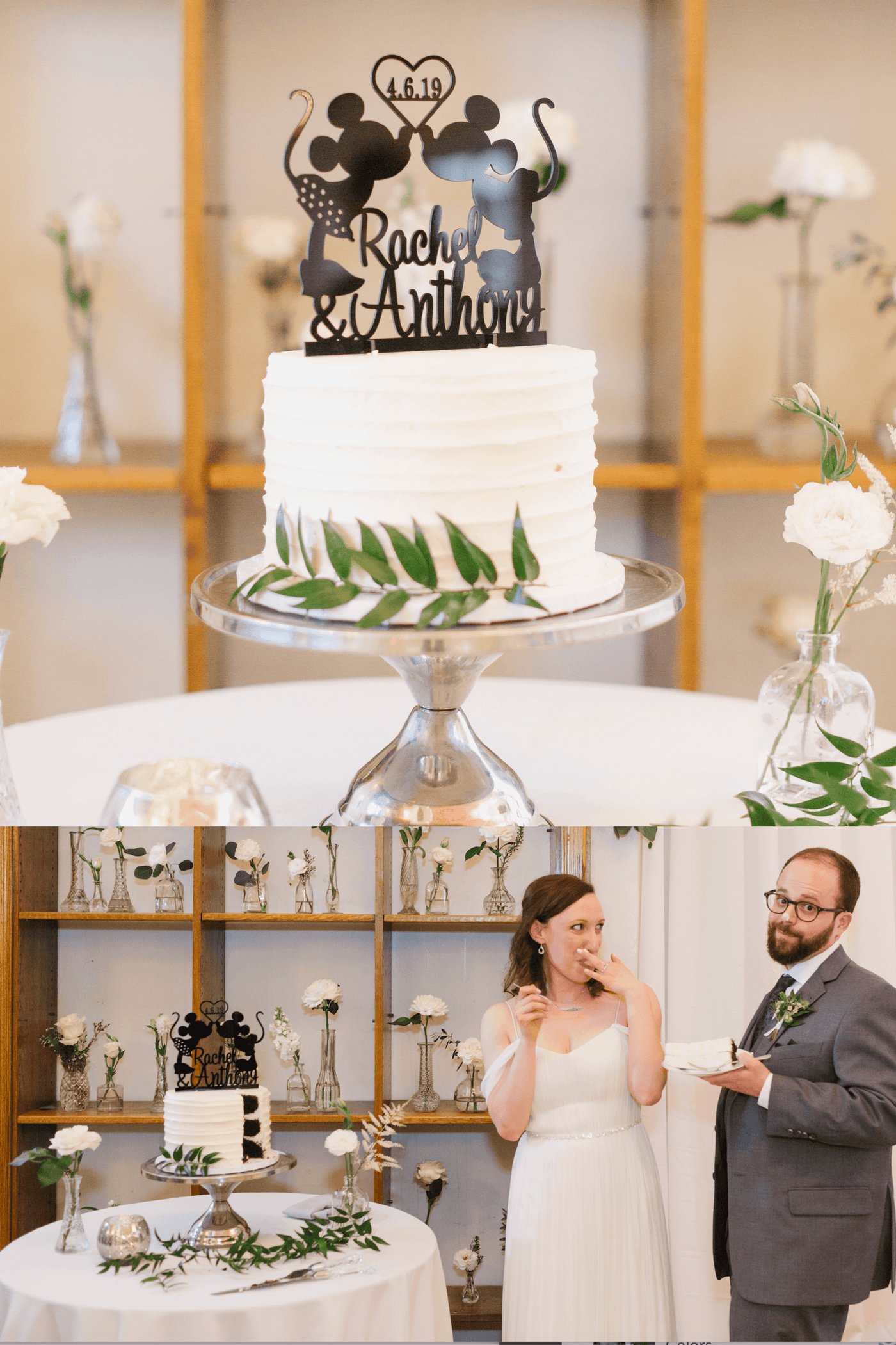 Rachel Anthony Wedding - Sweet E's Bake Shop