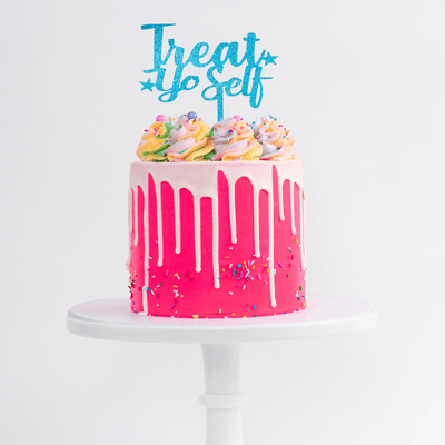 Rainbow Candy Surprise Spill Cake | Choose Your Color - Sweet E's Bake Shop