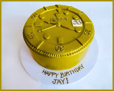 Rolex Watch Cake 1 - Sweet E's Bake Shop