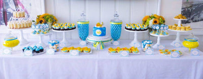 Rubber Duckie Dessert Table - Sweet E's Bake Shop