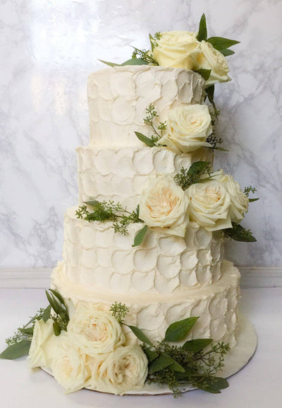Rustic Wedding Cake - Sweet E's Bake Shop