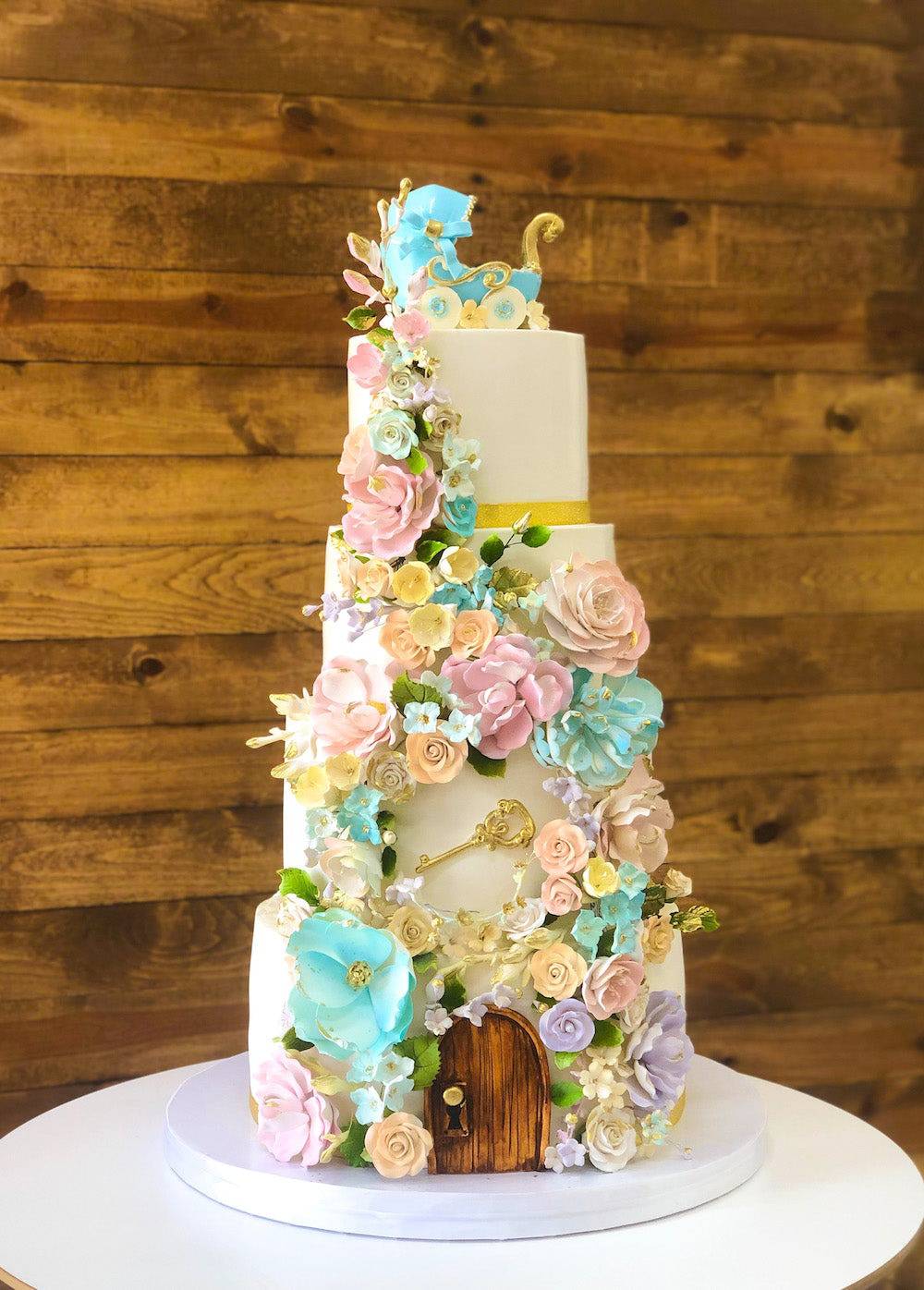 The Secret Garden Cake - Sweet E's Bake Shop