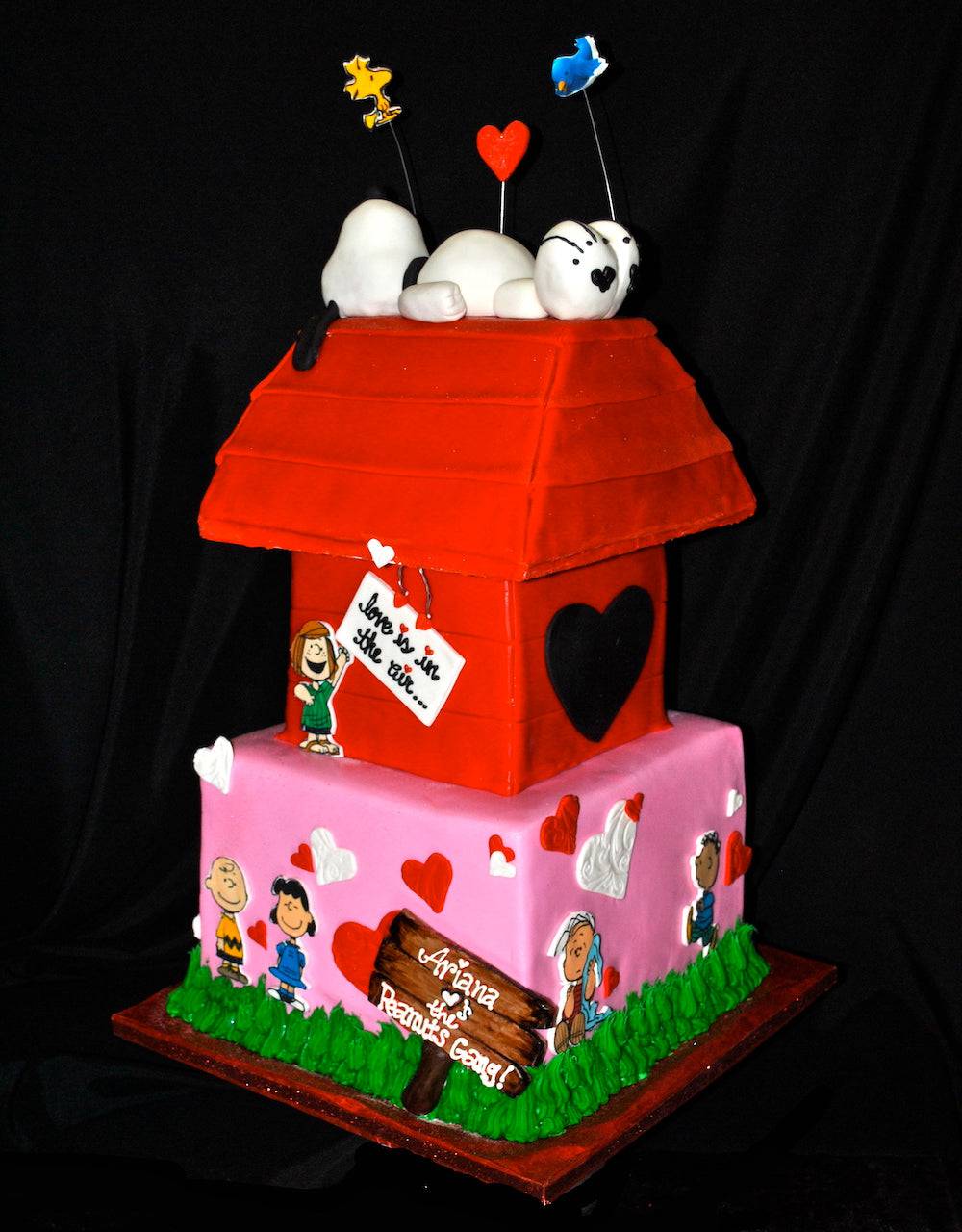 Snoopy Cake - Sweet E's Bake Shop