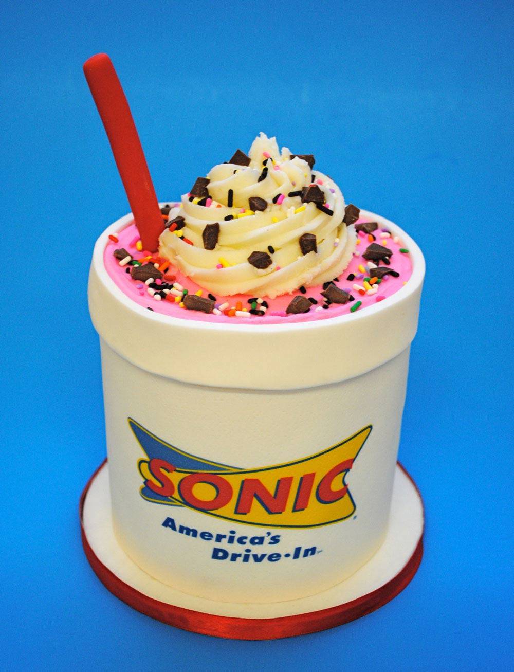 Sonic Cake - Sweet E's Bake Shop