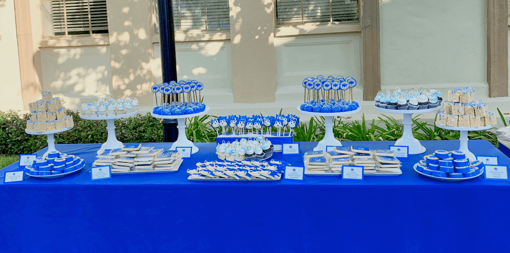 Sonic Dessert Table - Sweet E's Bake Shop