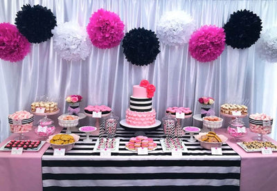 Sophie Rose Dessert Table - Sweet E's Bake Shop