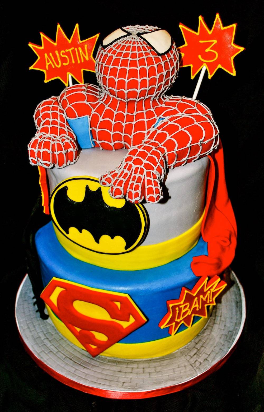 Spiderman Cake - Sweet E's Bake Shop