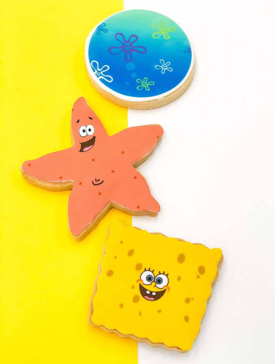Sponge Bob Cookies - Sweet E's Bake Shop