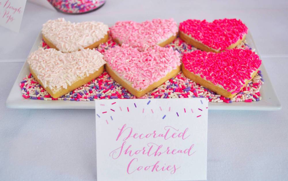 Sprinkle Heart Cookies - Sweet E's Bake Shop