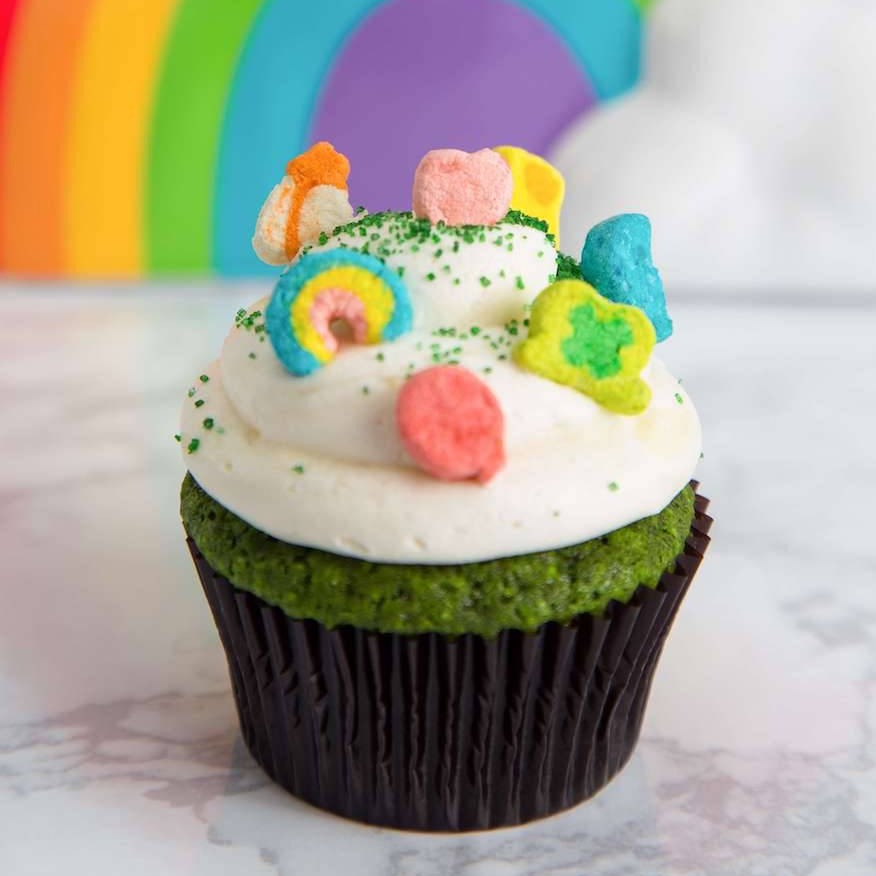 St. Patrick's Day Lucky Charm Cupcake Creative - Sweet E's Bake Shop