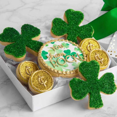 St. Patrick's Day Sham Rock Cookies - Sweet E's Bake Shop