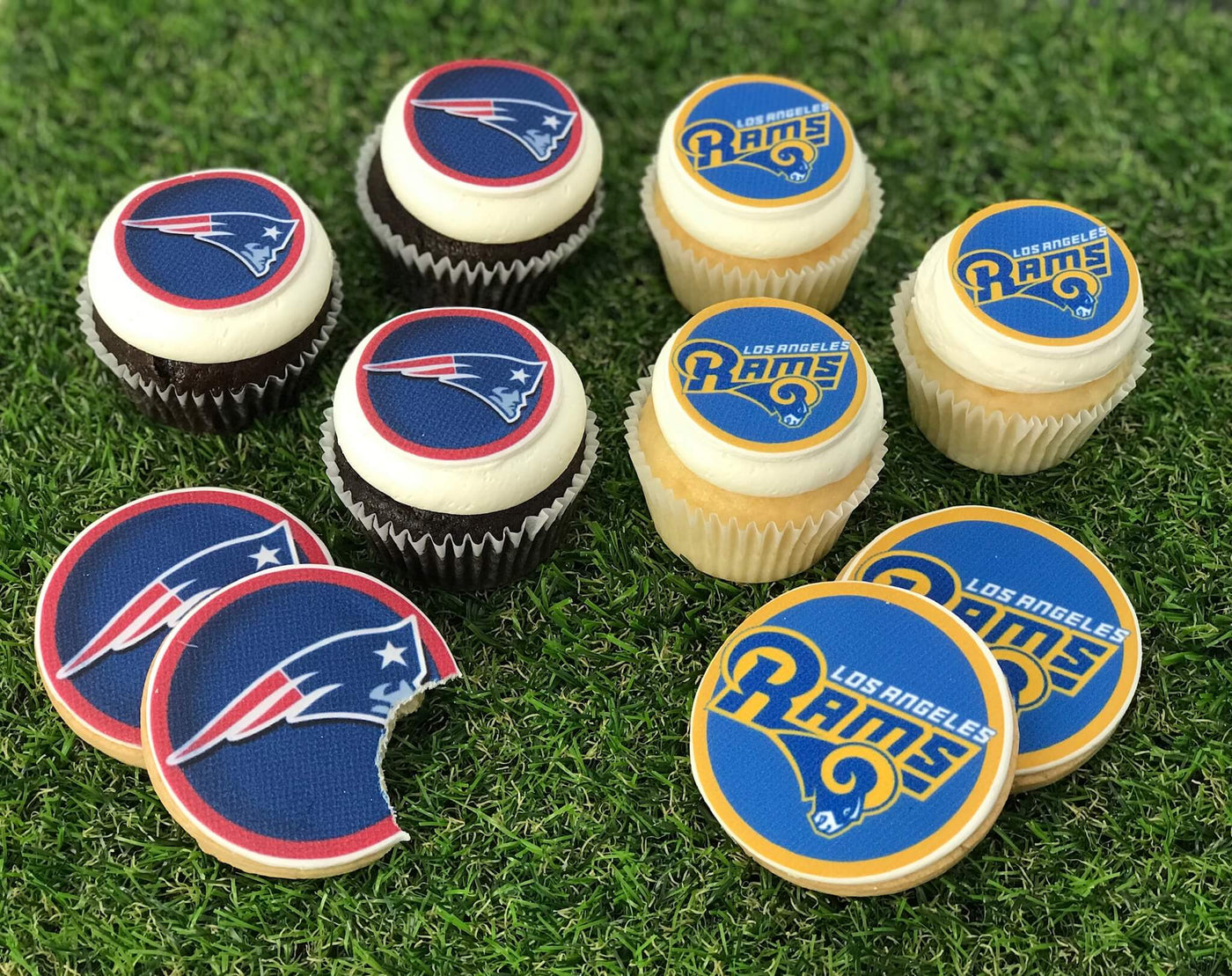 Superbowl Logo Treats - Sweet E's Bake Shop