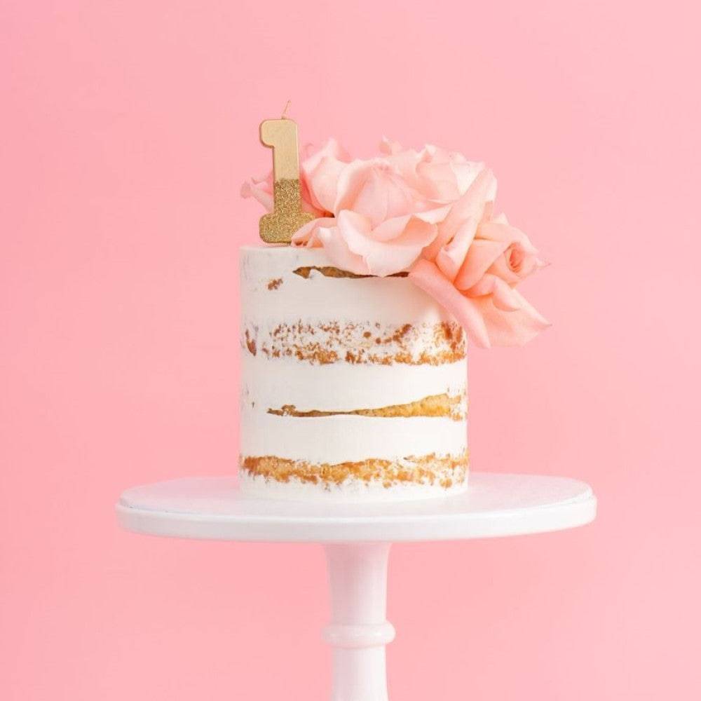 VEGAN Naked Floral Cake - Sweet E's Bake Shop