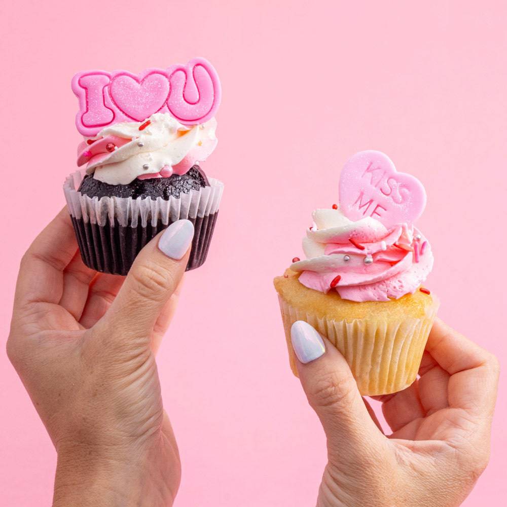 Valentine Glam Cupcakes - Sweet E's Bake Shop