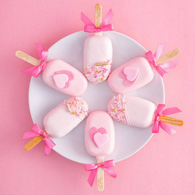 Valentine Cakesicles - Sweet E's Bake Shop