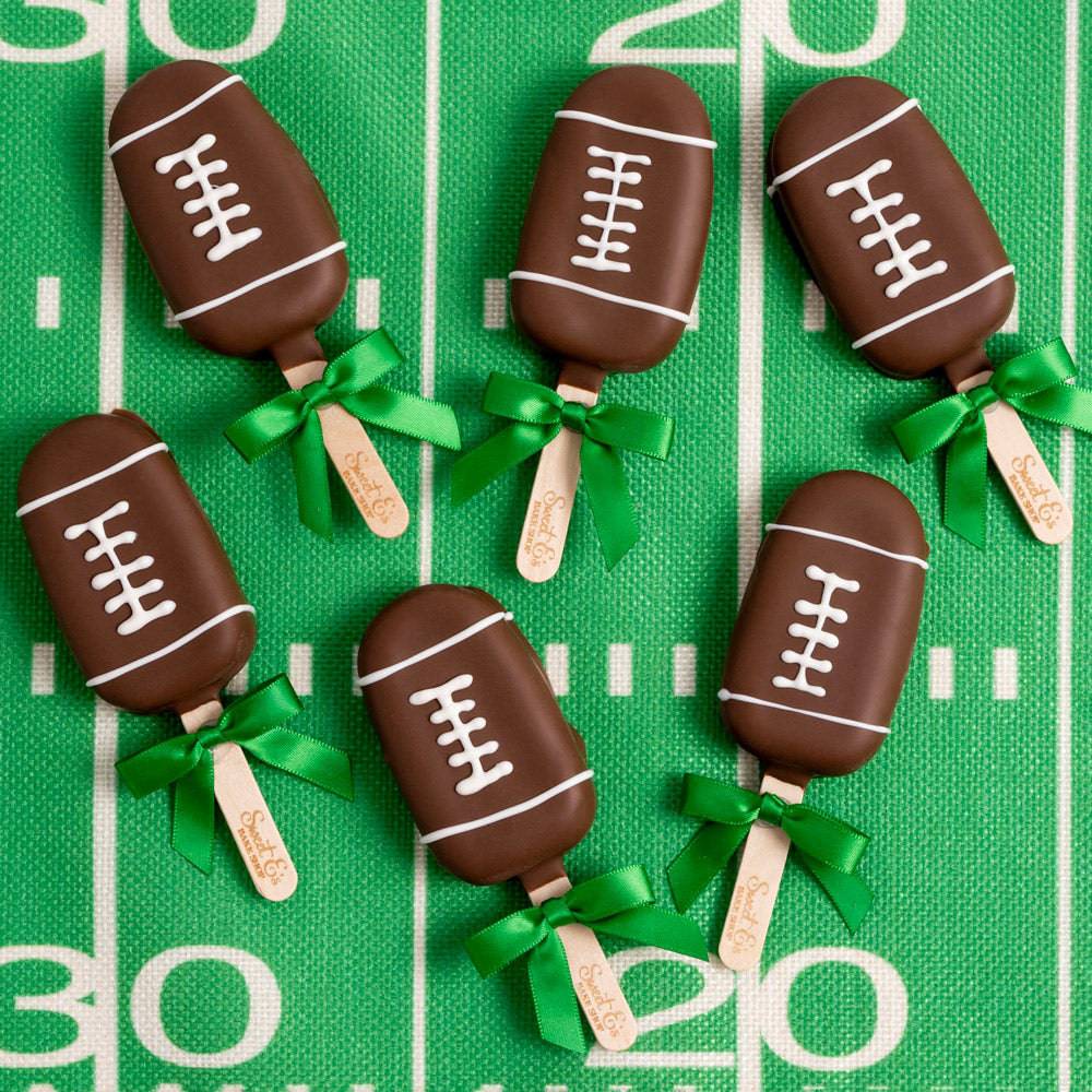 Football Cakesicles - Sweet E's Bake Shop