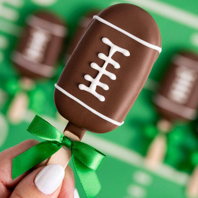 Football Cakesicles - Sweet E's Bake Shop