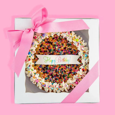 Confetti Cookie Cake | Custom Message - Sweet E's Bake Shop