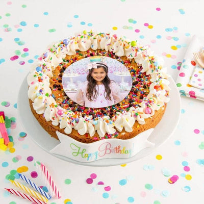 Custom Photo Cookie Cake | Upload Your Artwork - Sweet E's Bake Shop