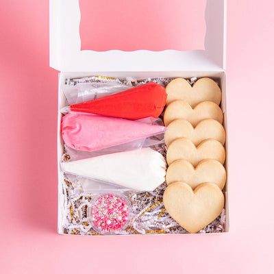Valentine Heart Cookie DIY Kit - Sweet E's Bake Shop