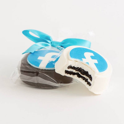 Custom Logo Oreo Gift Bag | Single | Upload Your Artwork - Sweet E's Bake Shop