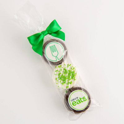 Custom Logo Oreo Gift Bag | Trio | Upload Your Artwork - Sweet E's Bake Shop