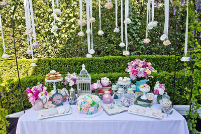 Tea Party Dessert Table - Sweet E's Bake Shop