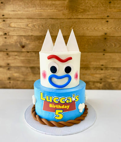 Toy Story Fork Cake - Sweet E's Bake Shop