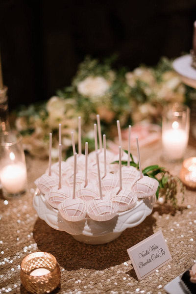 Wedding Cake Pops - Sweet E's Bake Shop