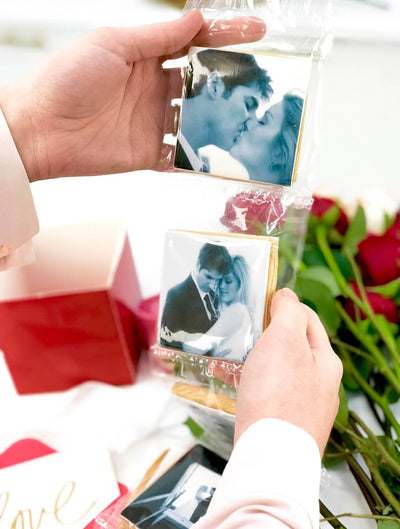 Wedding Photo Cookies - Sweet E's Bake Shop