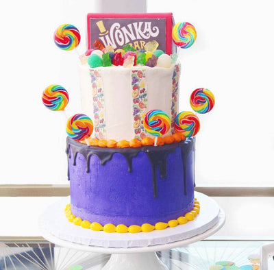 Willy Wonka Cake - Sweet E's Bake Shop