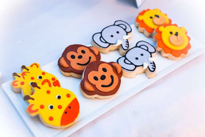 Zoo Animal Cookies - Sweet E's Bake Shop