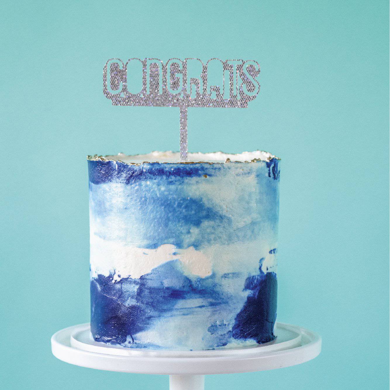 Indigo Cake - Sweet E's Bake Shop - The Cake Shop