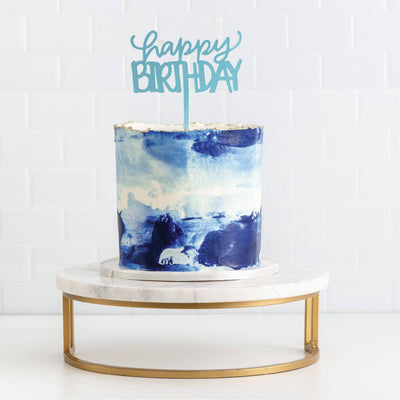 Indigo Cake - Sweet E's Bake Shop - The Cake Shop