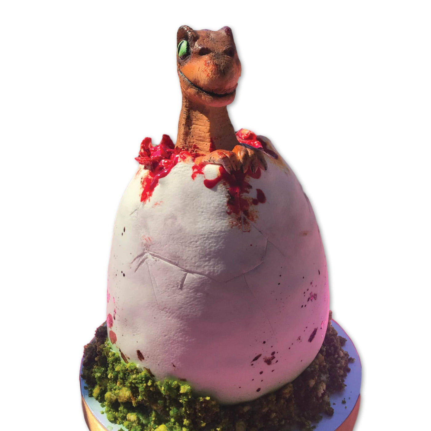 Dinosaur Egg Cake - Sweet E's Bake Shop - The Cake Shop