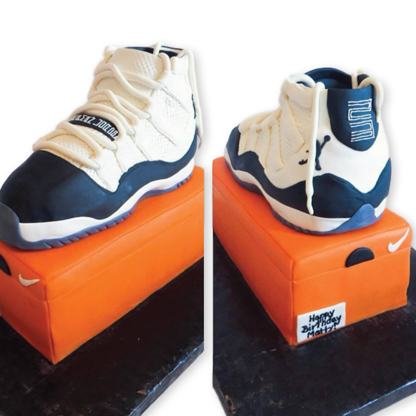 Jordan Shoe Box Cake - Sweet E's Bake Shop - The Cake Shop