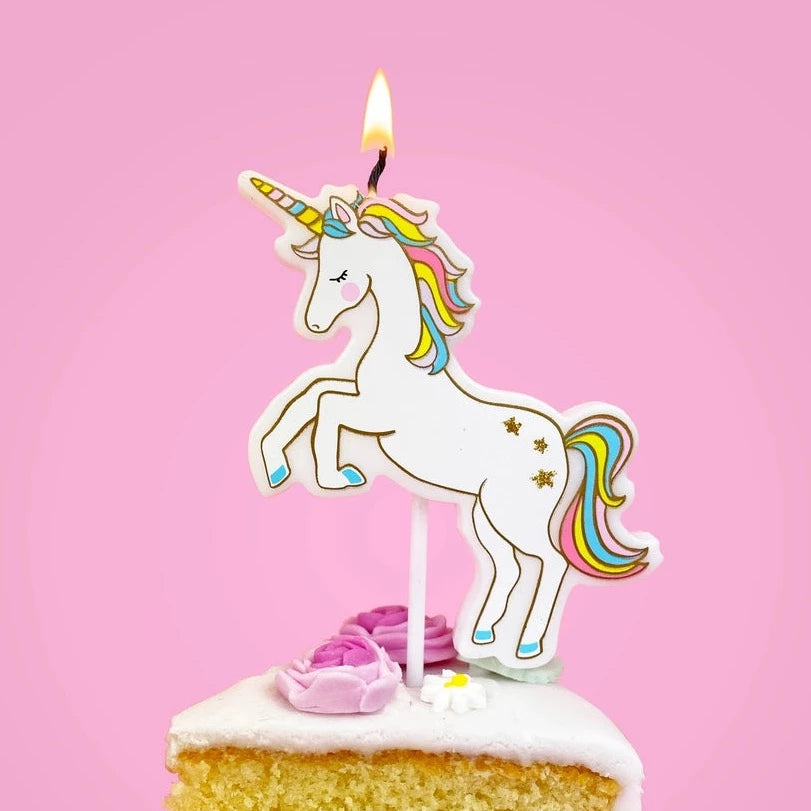 Unicorn Candle Topper - Sweet E's Bake Shop