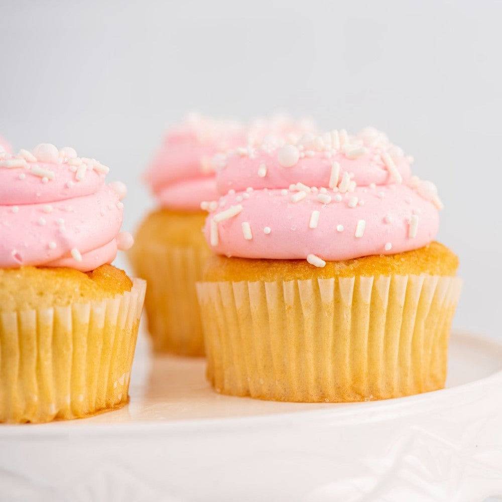 Custom Color Cupcakes - Sweet E's Bake Shop