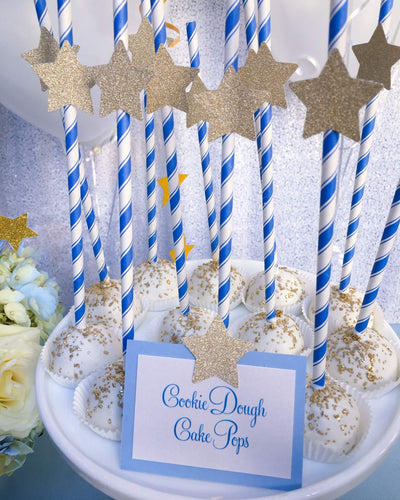 Star Cake Pops - Sweet E's Bake Shop