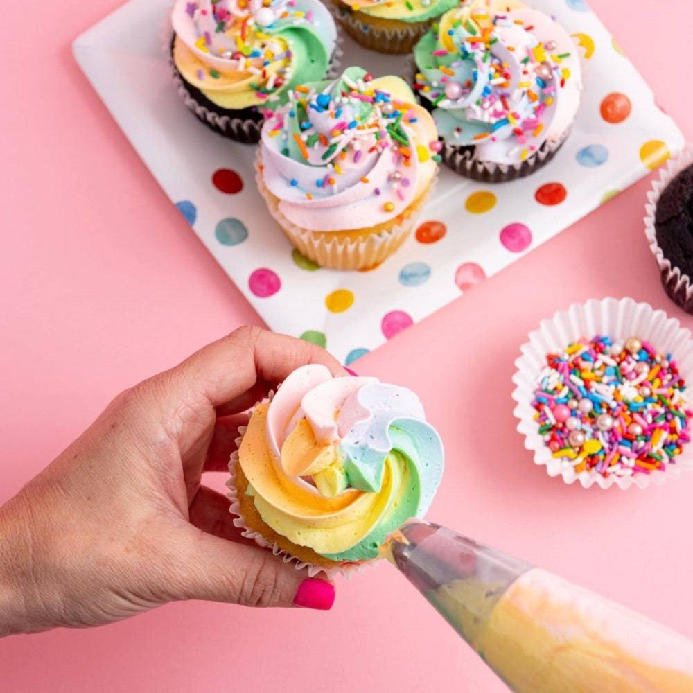 DIY Rainbow Cupcake Decorating Kit - Sweet E's Bake Shop